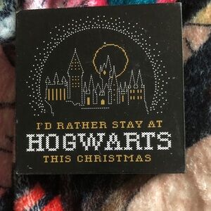 Hogwarts Christmas Sign